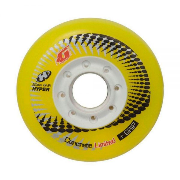 Hyper Wheels Llantas Concrete Yellow