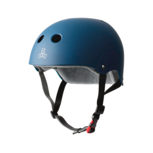 Triple 8 Certified Sweatsaver Navy Rubber