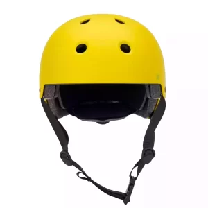 casco para patines certificado k2 varsity amarillo