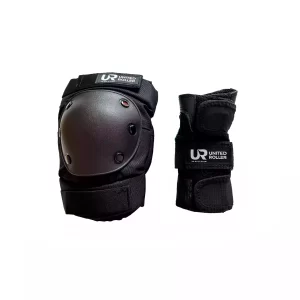 United Roller Protective Gear (rodilleras + muñequera)