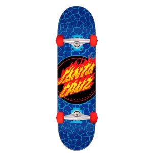 Santa Cruz Flame Dot Complete Blue