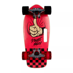 Kryptonics Stubby Cruiser Red