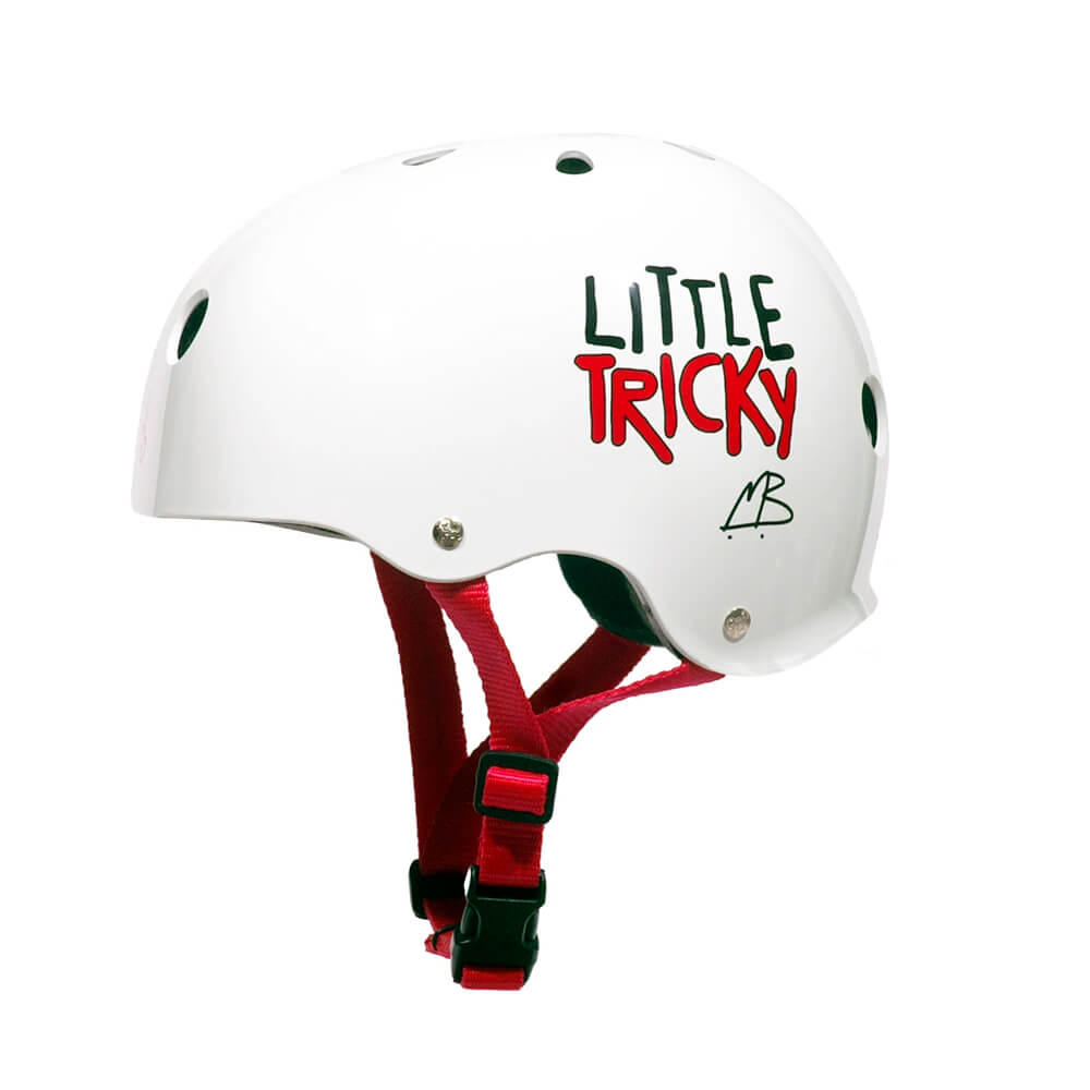Little Tricky White Triple 8 Little Tricky Jr V2 White Rubber