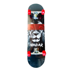 Hondar Skateboard Black Lion